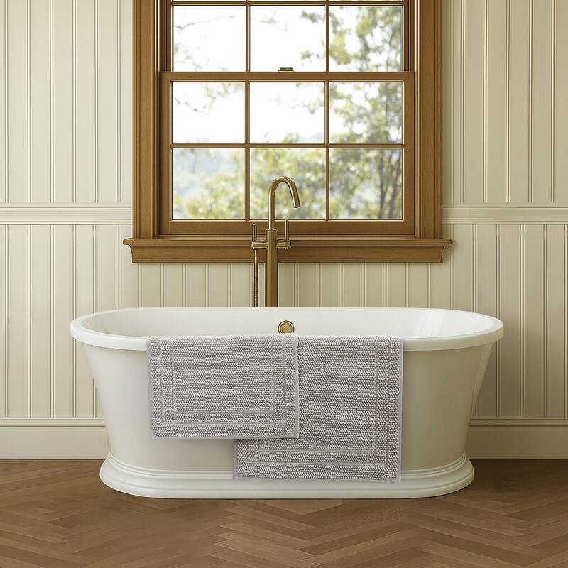 Hunter Luxe Looped Cotton Bathmats