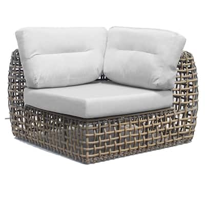 Skyline Design Dynasty Corner Chair with Sunbrella Cushion - 41"W x 41"D x 27"H