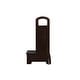 preview thumbnail 21 of 61, Kids Wooden Kitchen Step Stool with Safety Rails and Anti-Slip Mat, Kids Countertop Step Stools for Kids
