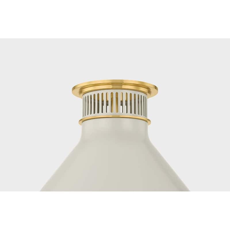 Hudson Valley Lighting MDS2402 Highclere 13" Wide Semi-Flush Ceiling