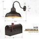 preview thumbnail 16 of 20, Farmhouse Outdoor Wall Sconce Barn Light for Porch Patio