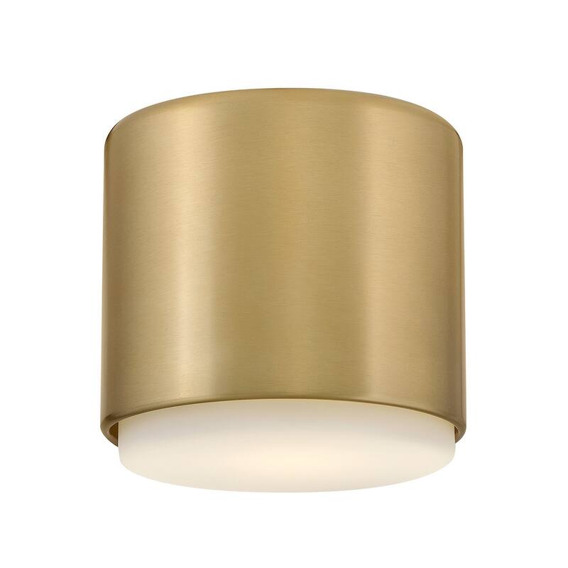 Hinkley Lighting 30070 Cedric 6" Wide Flush Mount Ceiling Fixture - Lacquered Brass