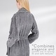preview thumbnail 29 of 50, American Soft Linen Women's 100% Cotton Terry Bathrobe - Soft, Absorbent, Quick Dry Turkish Robes for Women