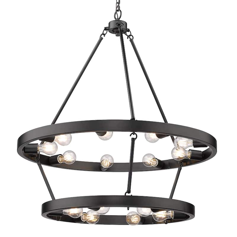 Castile 15 Light Chandelier - 9 Light & 6 Light