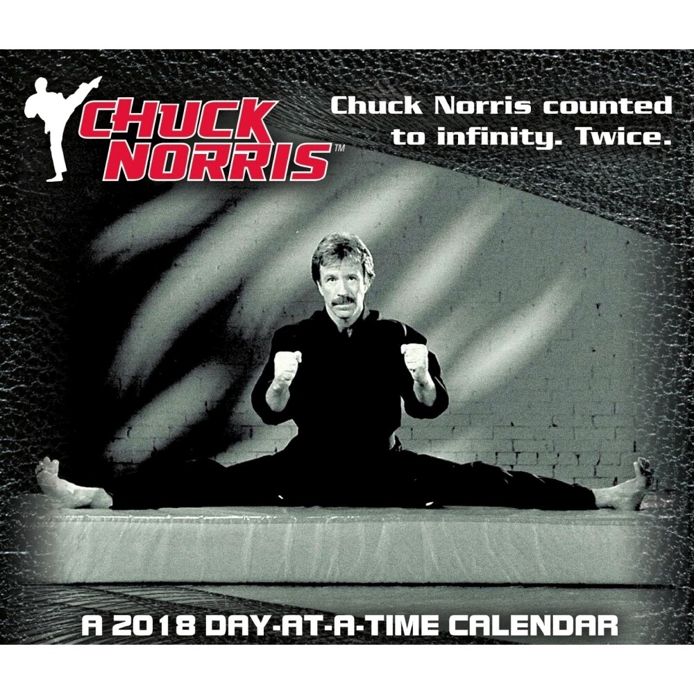 By Trends International 2019 Chuck Norris Wall Calendar