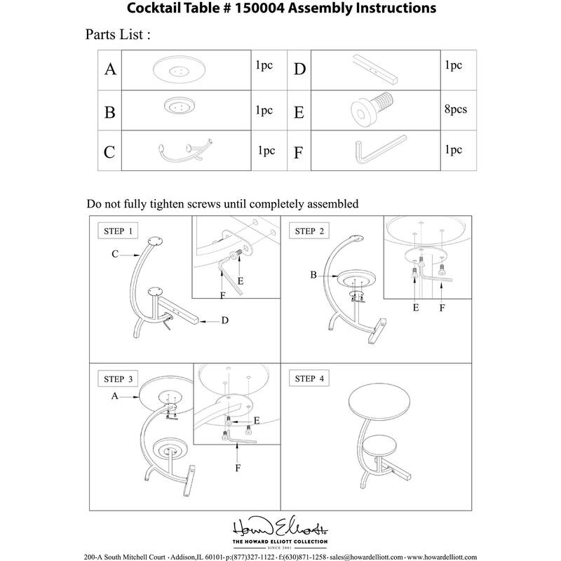 Tobin Drink Table - 23.5/8H x 9.5D x 15.3/4W