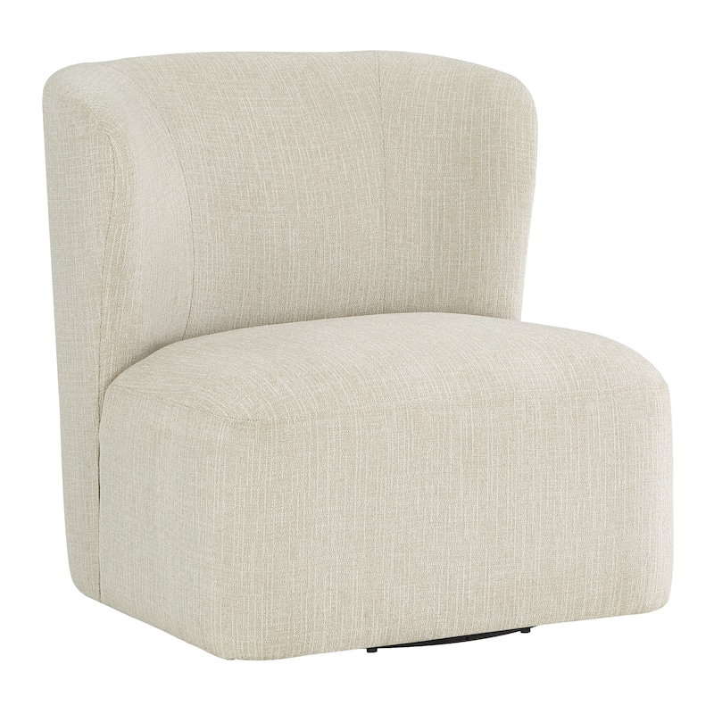 Lucia Swivel Chair - Linen