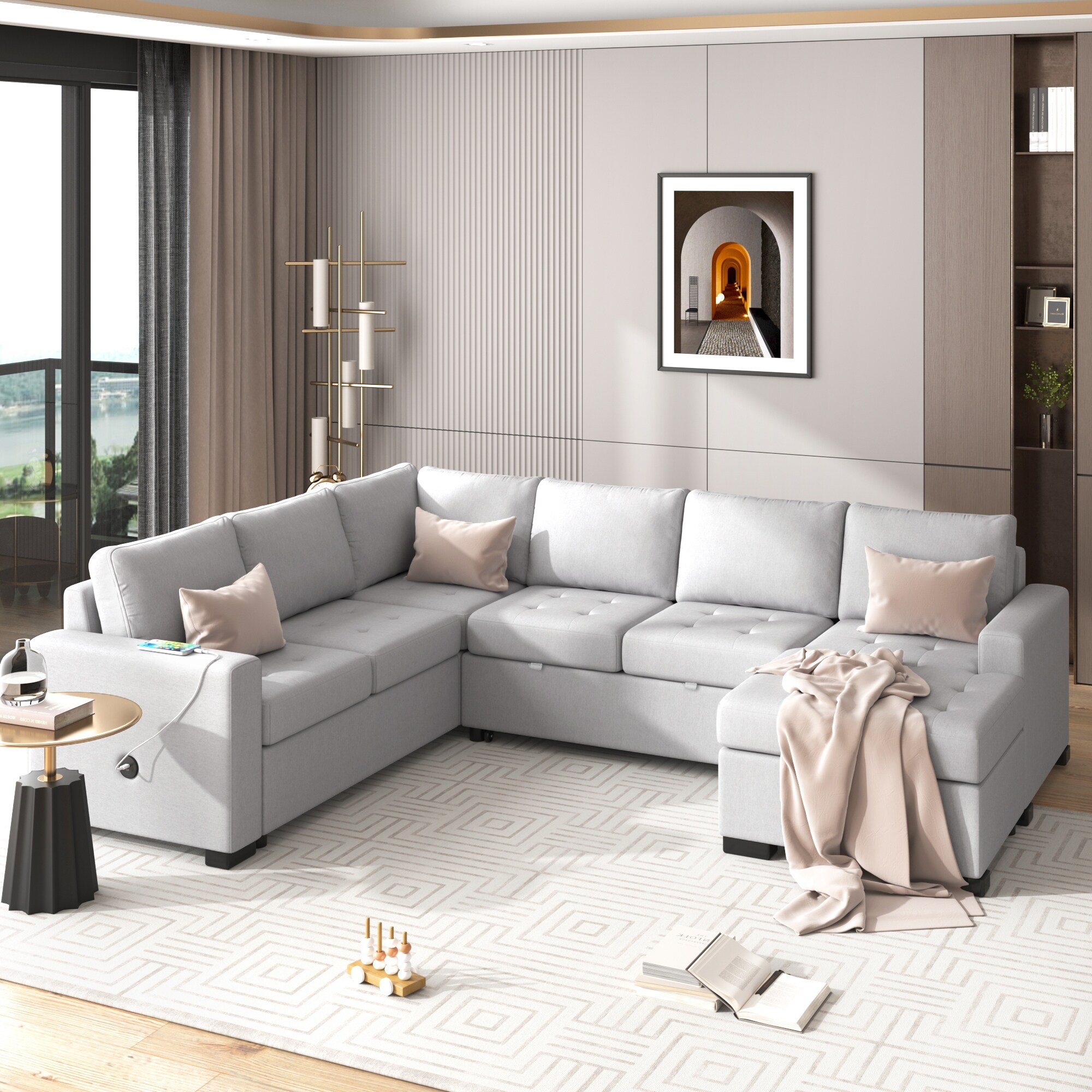 Lounge top type sofa