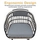 preview thumbnail 13 of 22, 7/9/11-Piece Outdoor Patio Dining Set Aluminum Rectangular Dining Table with Umbrella Hole and PE Rattan Chairs - See Picture