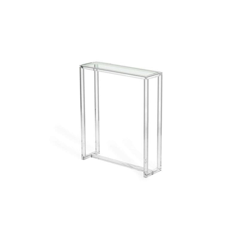 Small acrylic best sale console table