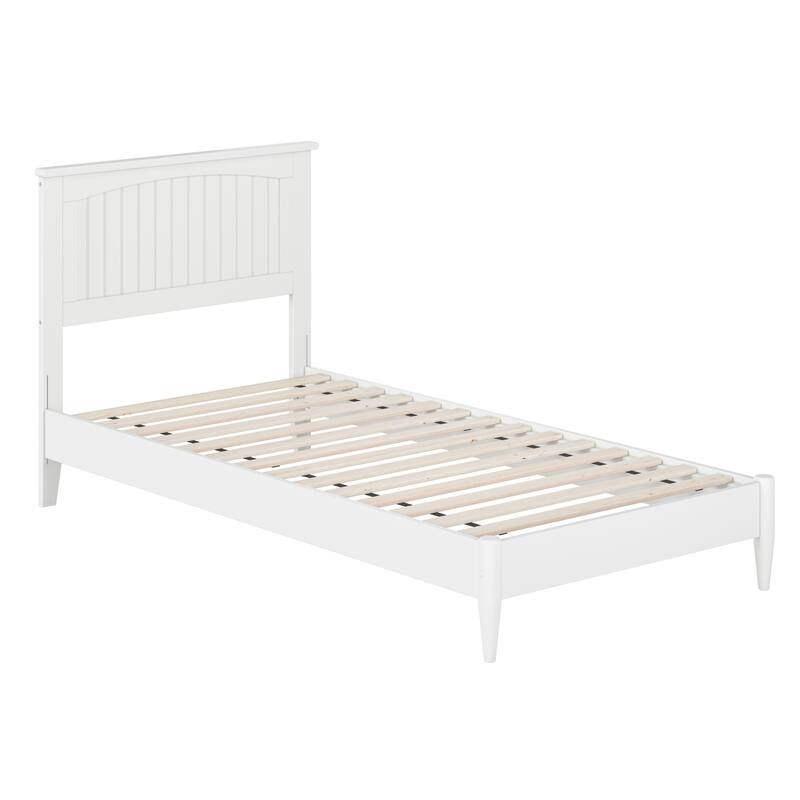 Naples Solid Wood Low Profile Platform Bed