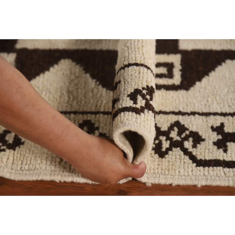 Anatolian Runner Rug Handmade Wool Carpet - 3'0"x 11'9"