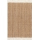 preview thumbnail 2 of 9, Nuloom Raleigh Farmhouse Jute Tasseled Area Rug