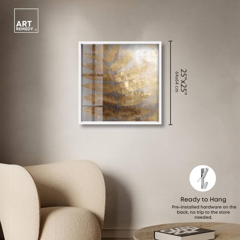 Golden Canopy (II) Shadowbox by Art Remedy
