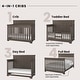 preview thumbnail 10 of 12, Child Craft Redmond Full Panel 4 in 1 Convertible Crib - N/A