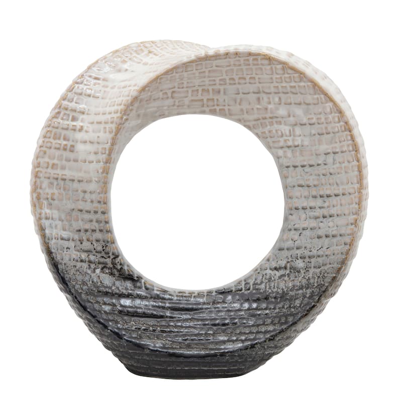 Modern Stone and Ceramic Sculptural with Textured Design