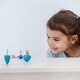 preview thumbnail 8 of 7, PlanToys Wooden Mini Spinning Tops - Blue