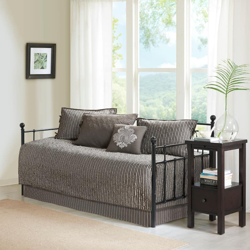 Madison Park Mansfield 6 Piece Reversible Daybed Cover Set