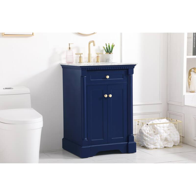 Petal 24 - 30 Inch Single Bathroom Vanity