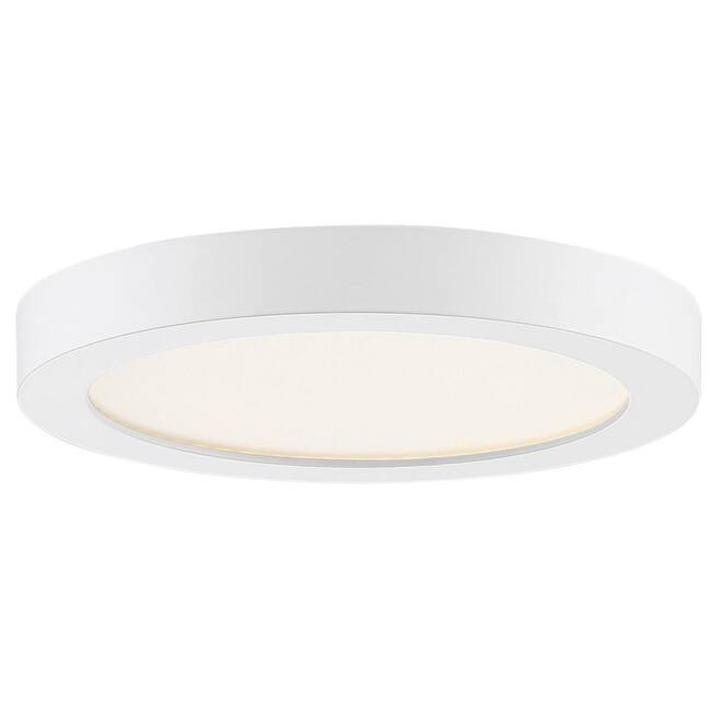 James Allan Randolph 8" Wide LED Flush Mount Ceiling Fixture - Fresco
