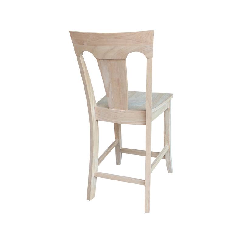 Elle Solid Wood Counter Height Stool - 24"