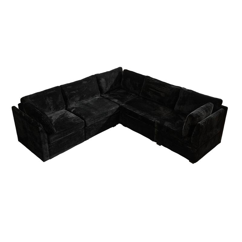 OVIOS Lazy Living L-Shaped Sofa