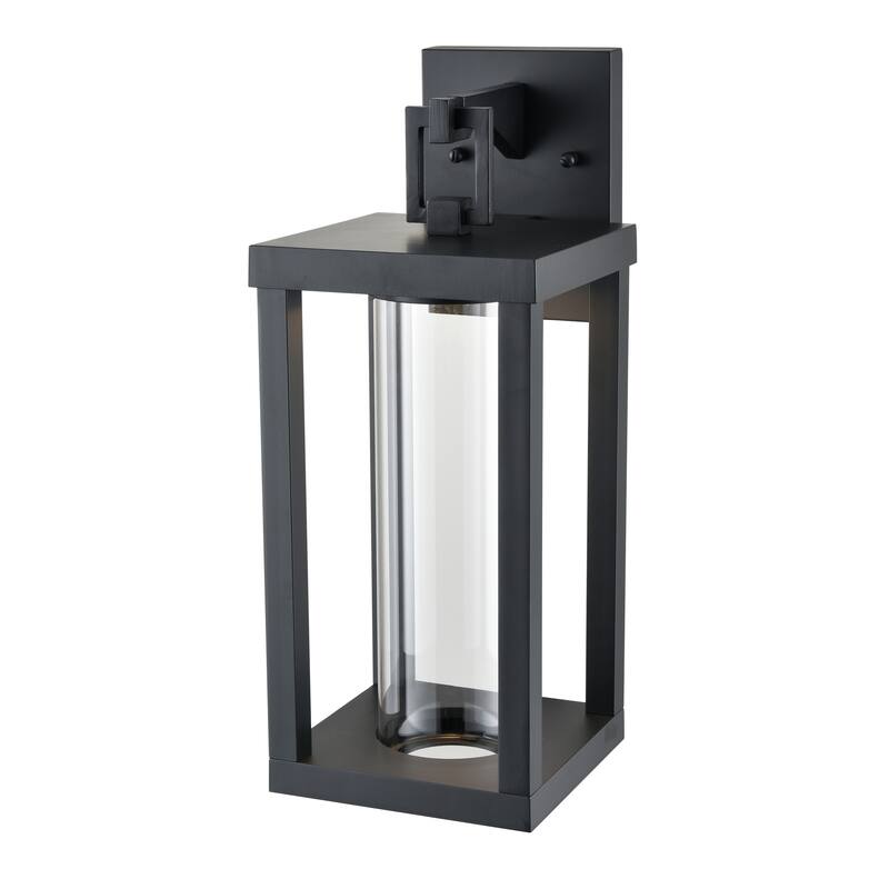 Dumont LED Outdoor Wall Sconce Powder Coated Black - Powder Coated Black