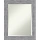 preview thumbnail 96 of 98, Bark Rustic Bathroom Vanity Wall Mirror Rustic Grey - 23x29-inch
