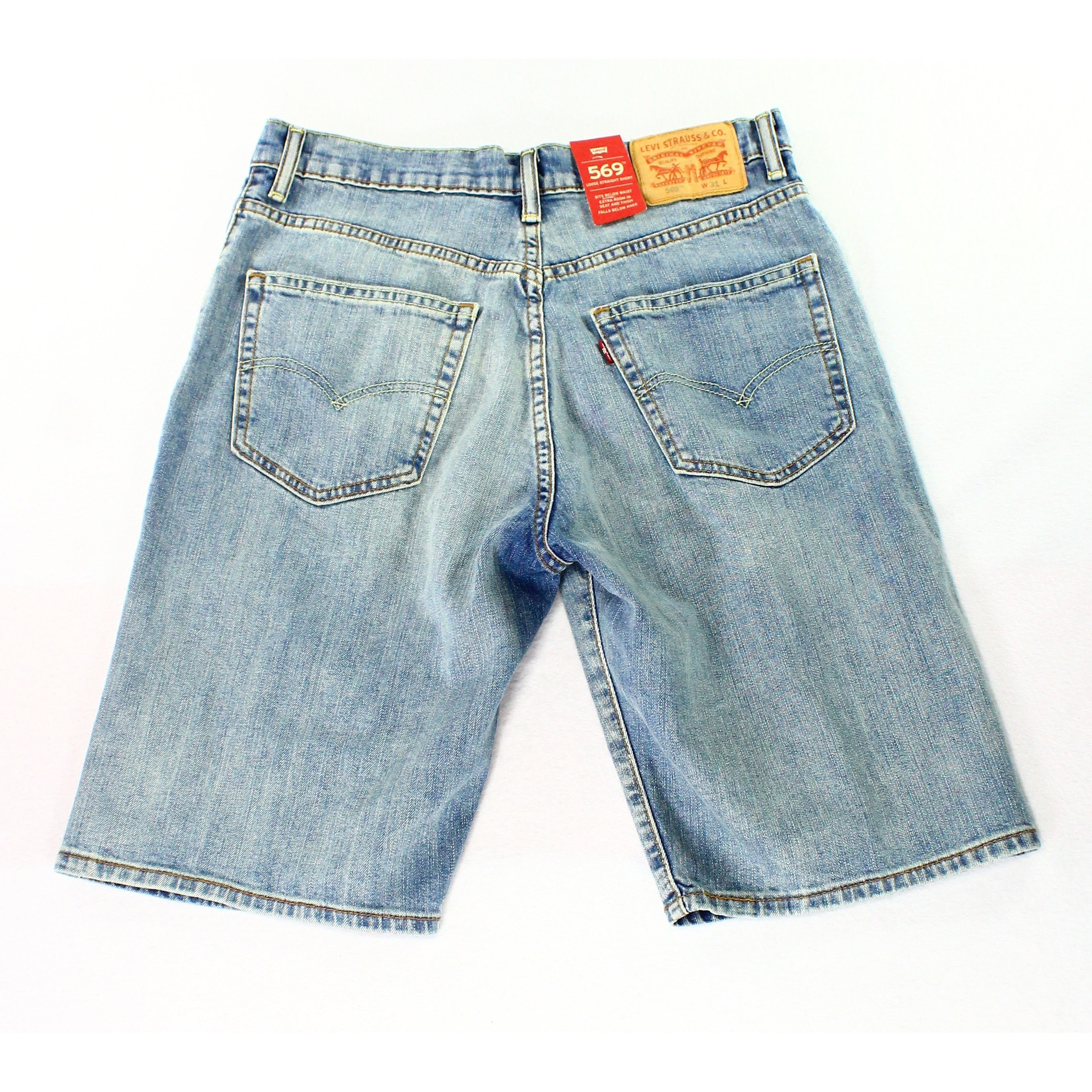 levis 569 stretch shorts