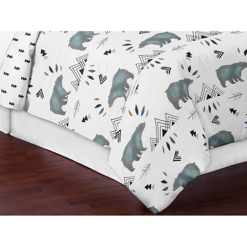 Sweet Jojo Designs Bear Mountain Collection 3-piece Full/Queen Comforter Set