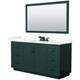 Option Green / Giotto Quartz Top / Matte Black Hardware