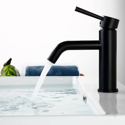 1.2 GPM Single Hole Bathroom Faucet with Single Handle