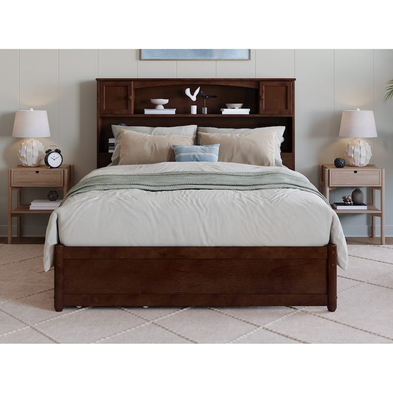 Hadley Platform Bed with Panel Footboard and Storage Drawers