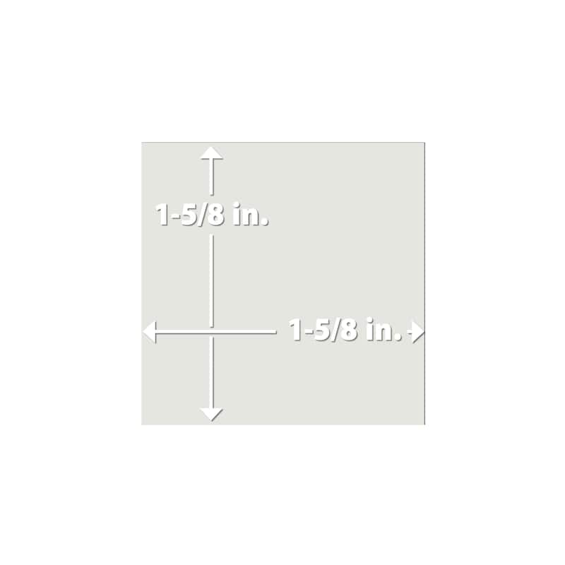 Merola Tile Vaudeville Taco Nacar 1-5/8" x 1-5/8" Porcelain Floor and Wall Tile - Case (25 Tiles)