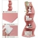 preview thumbnail 9 of 55, Corner Shelf Bookcase Bookshelf with Unique Shape for Living Room, Home Office
