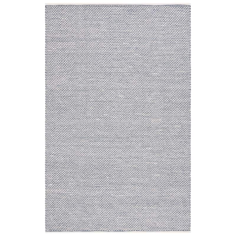 SAFAVIEH Vermont Edythe Wool Rug - 8' x 10' - Navy
