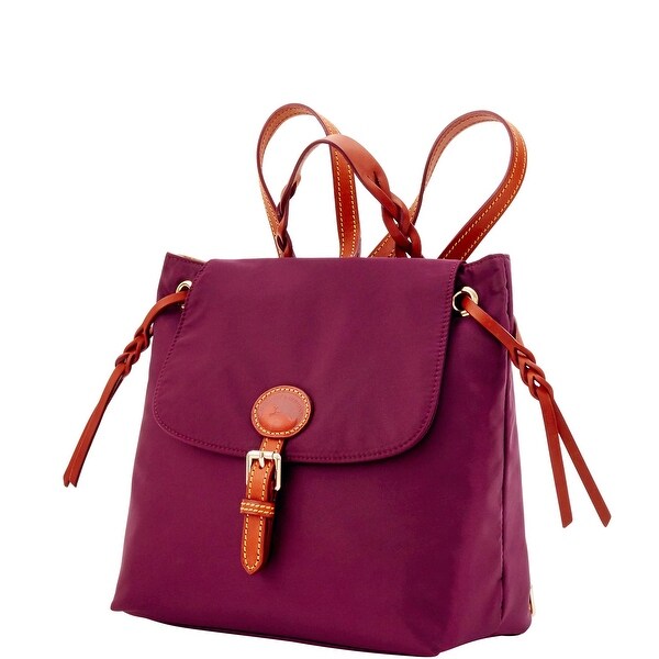 dooney and bourke nylon flap backpack
