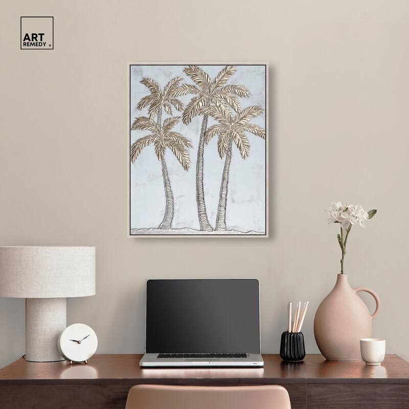 Palm Pantheon Canvas by Art Remedy