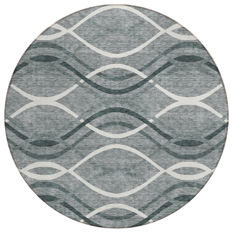 Machine Washable Indoor/ Outdoor Chantille Contempo Deco Rug