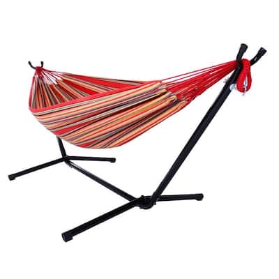 Shella 2-person Portable Garden Hammock with Stand by Havenside Home