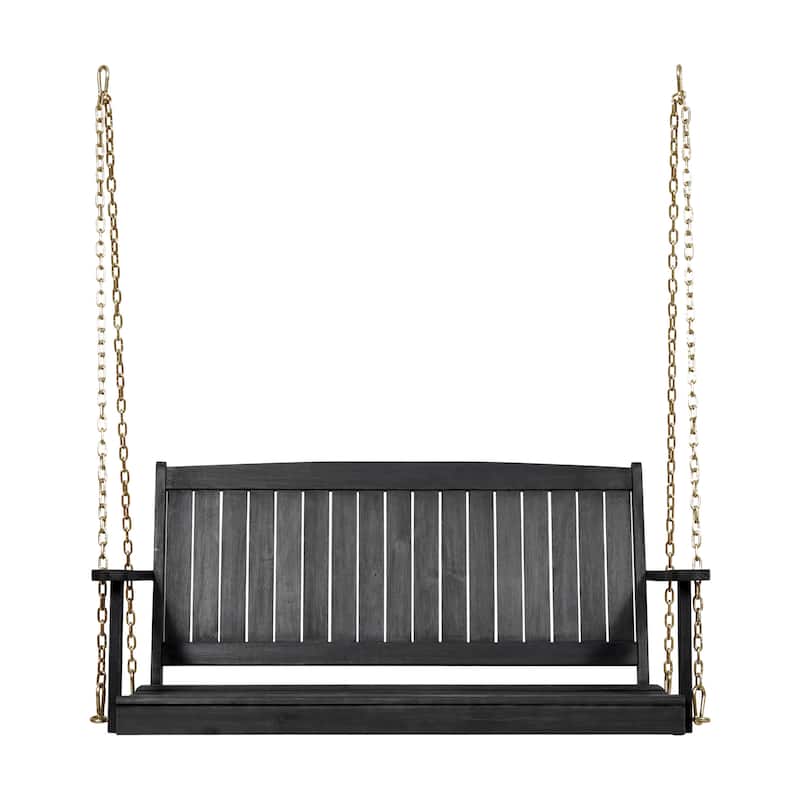 Tambora Outdoor Acacia Porch Swing by Christopher Knight Home