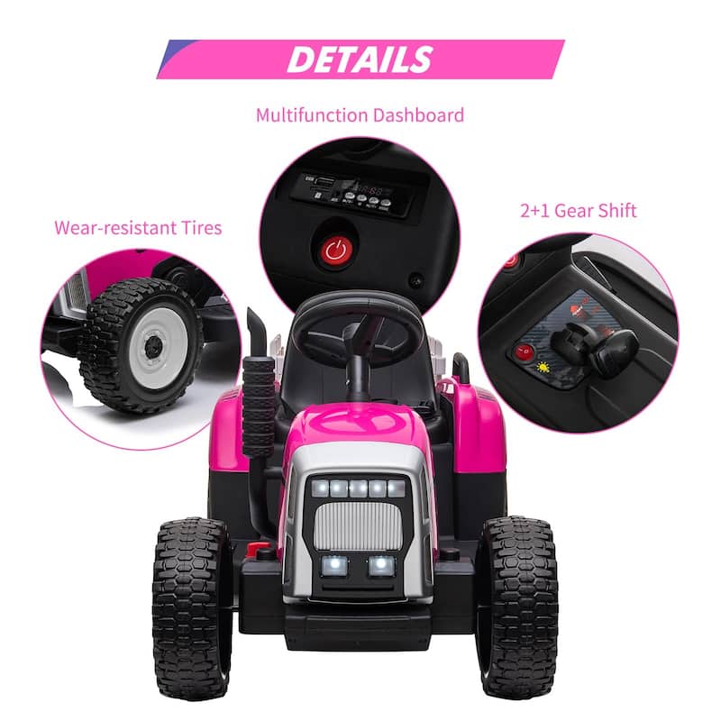 12V Kids Electric Tractor