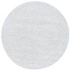 preview thumbnail 6 of 10, SAFAVIEH Hand-Tufted Pine Bilke Modern & Contemporary Wool Rug 6' Round - Light Blue/Ivory - Round