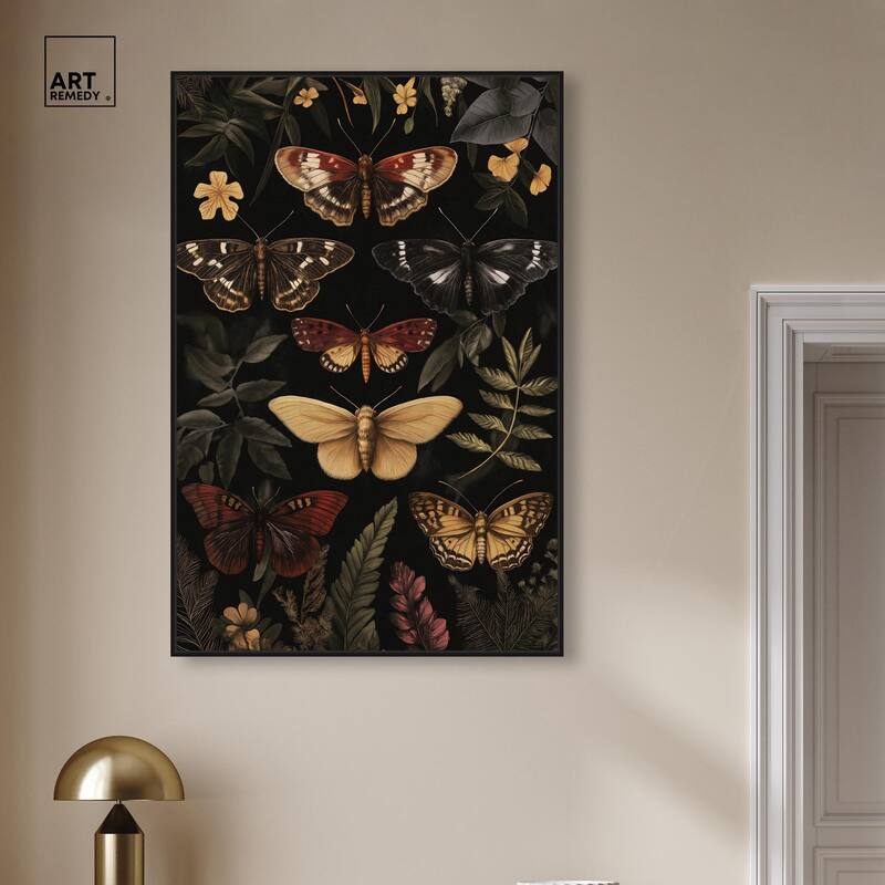 Winged Visitors III Canvas by Art Remedy