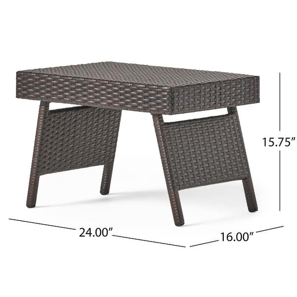 dimension image slide 1 of 7, Vilano 3-piece Outdoor Cushioned Lounge Set by Havenside Home