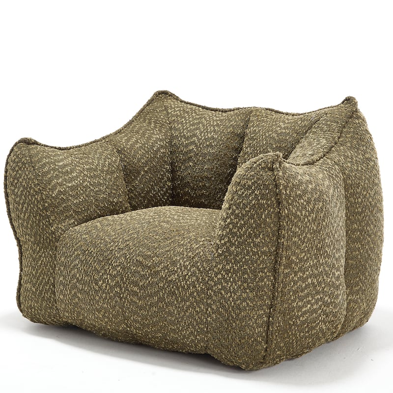 Lazy Bean Bag Chair with Arms for Living Room