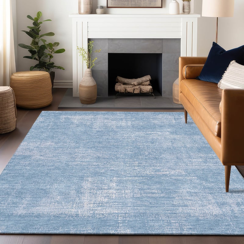 Premium Washable Super Soft Solid Chic Mayfield Rug