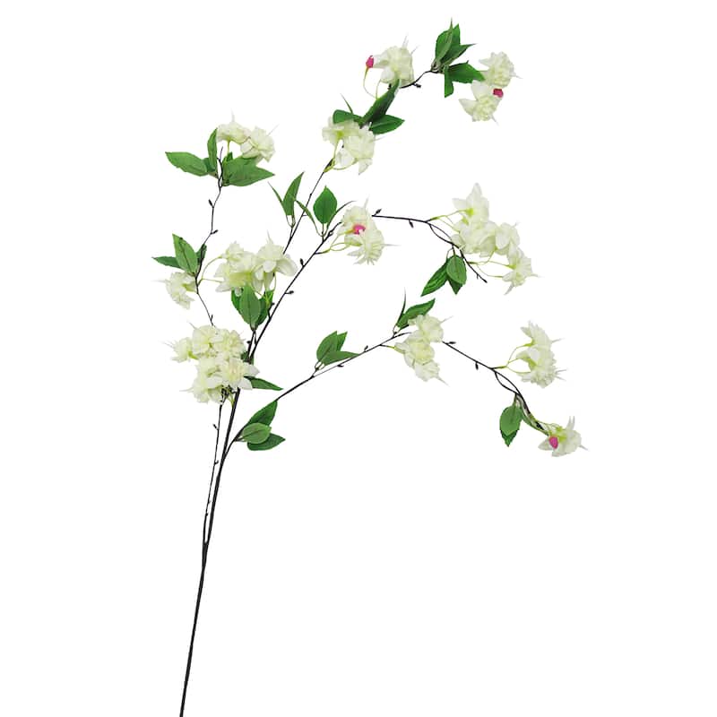 Set of 3 Artificial Hanging Fuchsia Flower Stem Spray 50in