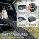 preview thumbnail 7 of 5, Dog Ramp for Car, Folding Portable Pet Stair Ramp with Non-Slip Rug Surface, Extra Wide Dog Steps for Medium & Small