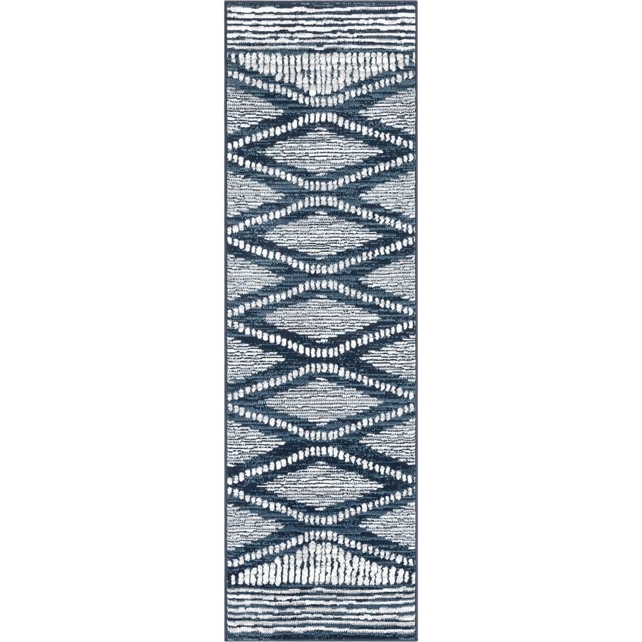 Well Woven Dulcet Aosta Tribal Diamond Pattern Area Rug